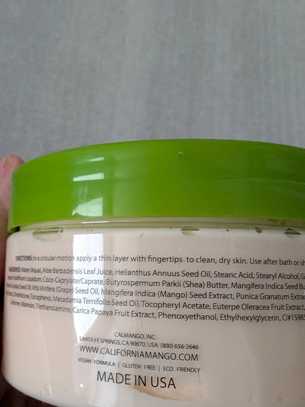 California Mango Body Butter